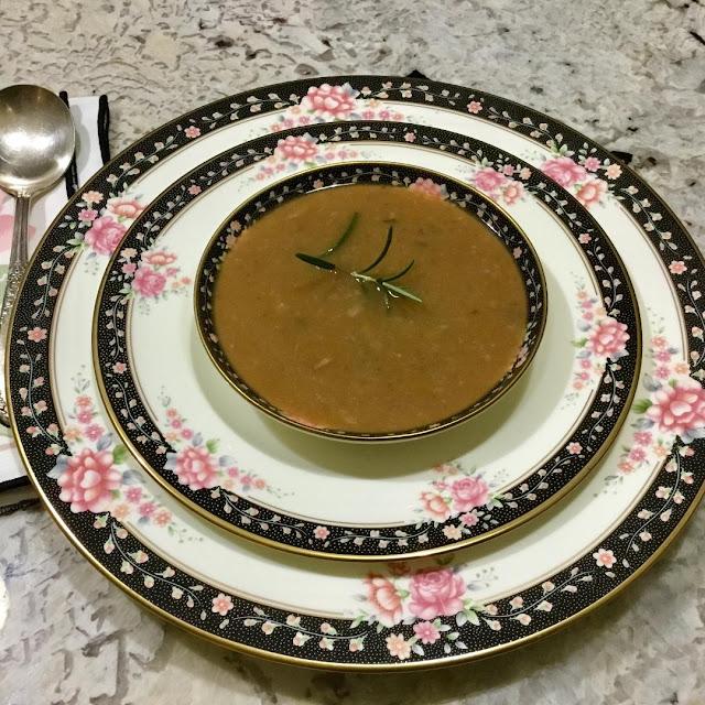 chestnut soup roasted chestnut soup