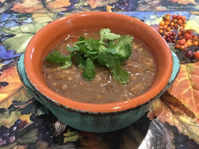 lentil soup www.realfoodblogger.com