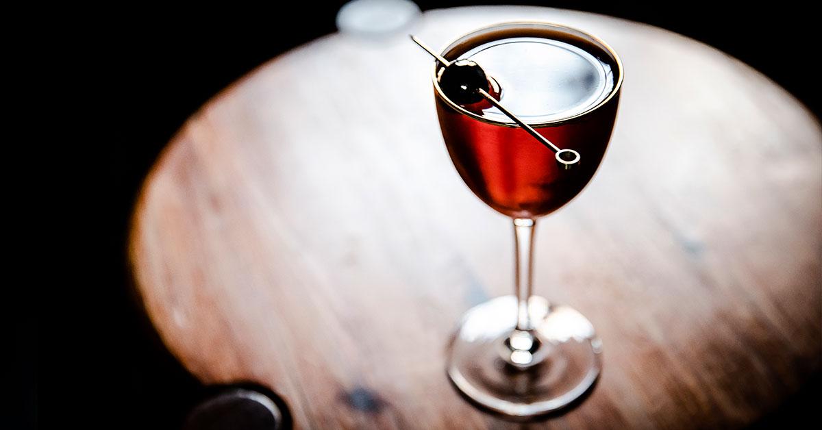 Black Manhattan Cocktail Recipe