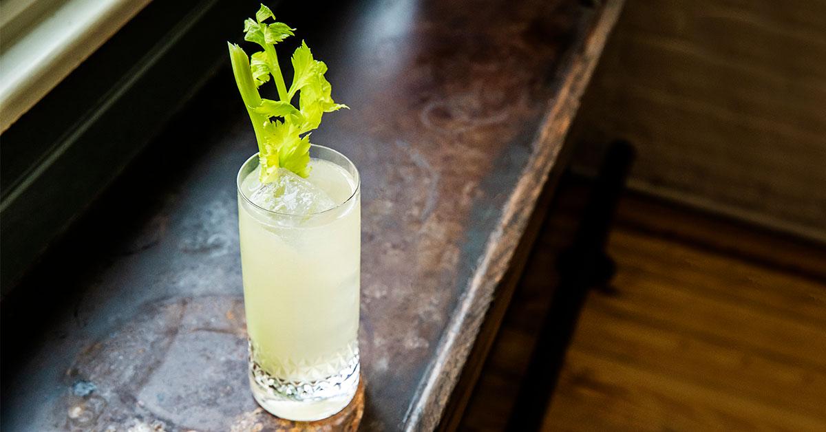 Celery Mezcal Soda