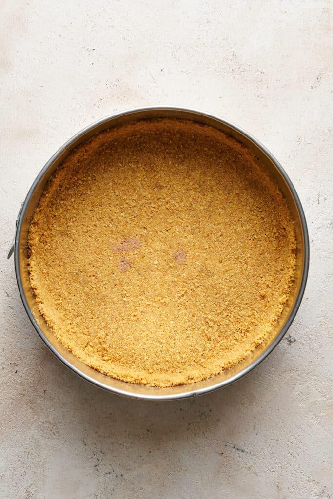 graham cracker crust for ice cream cake.