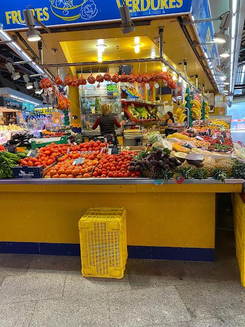 market in Barcelona