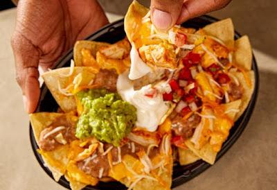 Taco Bell Cantina Chicken Loaded Nachos.