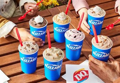 Dairy Queen's 2023 Fall Blizzard Menu