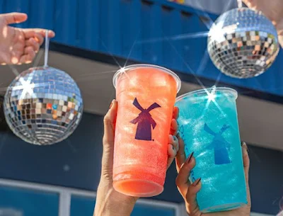 Dutch Bros iced drinks with Shine added.