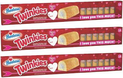 Twinkies Valentine's Day Gift Boxes.