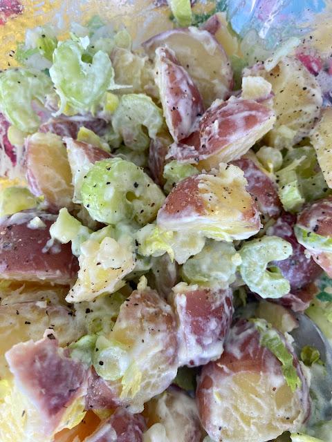 plant-based potato salad vegan potato salad
