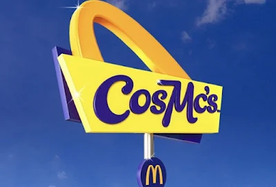 McDonald's CosMc's signage.