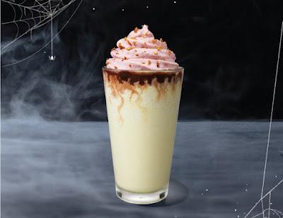 Starbucks Pistachio Spooky Creme Frappuccino