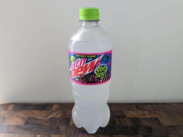 A bottle of Mtn Dew Voodew 2023