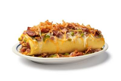 IHOP's Meaty, Cheesy 'N Crispy Mega Omelette