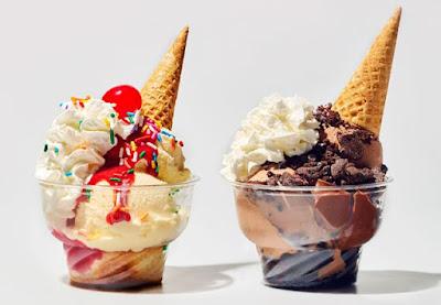 Shake Shack's Strawberry Shortcake Sundae and Shack Attack Sundae