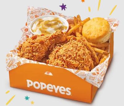 Popeyes $6.99 Big Box deal.