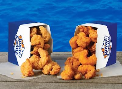 White Castle Shrimp Nibblers and Sriracha Shrimp Nibblers.