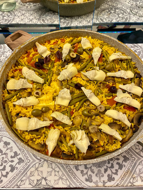 plant based paella