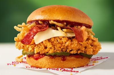 KFC Ultimate BBQ Fried Chicken Sandwich