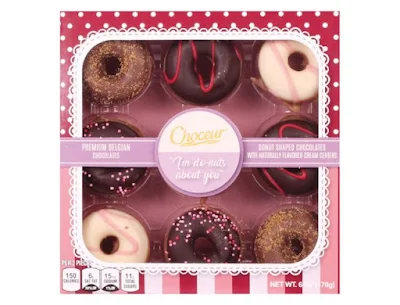 Aldi Choceur Donut-Shaped Chocolates.