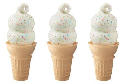 Dairy Queen's Confetti Cake Dipped Cones.
