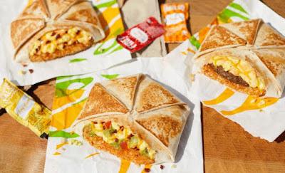 Taco Bell Breakfast Crunchwraps