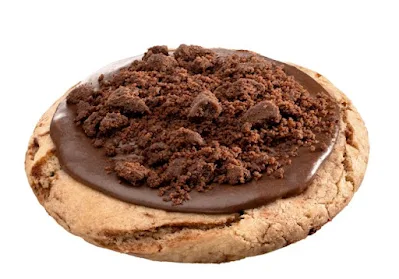 Crumbl's Chocolate Crumb Cake Cookie.