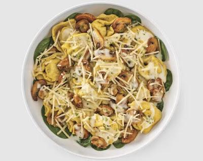 Noodles & Company's Chicken Prosciutto Tortelloni with Smoked Gouda.