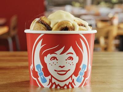 Wendy's Cinnabon Pull-Apart.