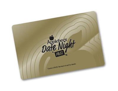 Applebee's $200 Date Night Pass.