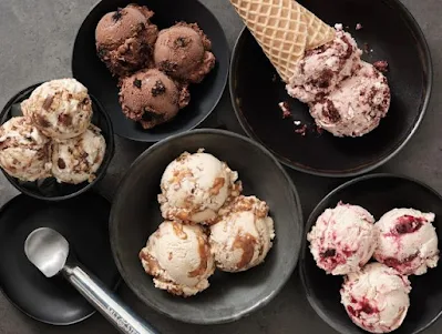 Salt & Straw's January 2024 dairy-free flavors.