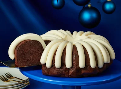 Nothing Bundt Cakes' Andes Peppermint Chocolate Chip Bundt Cake.