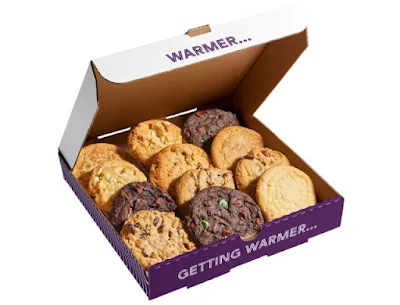 Insomnia Cookies 12-pack of Classic Cookies.