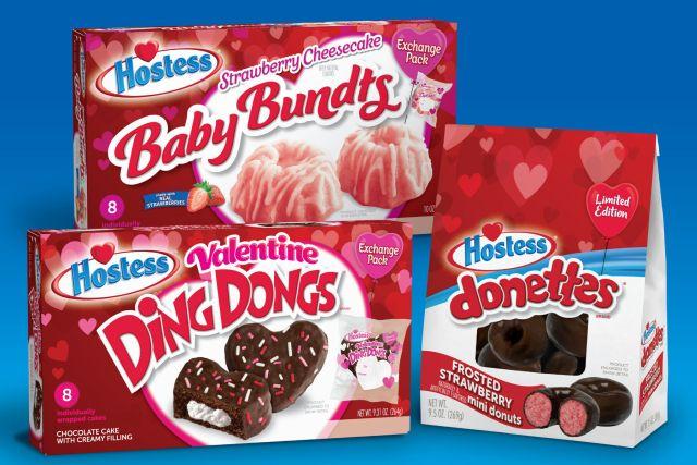 Hostess 2024 Valentine's Day products.