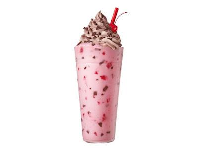 Sonic's Chocolate Covered Strawberry Shake.