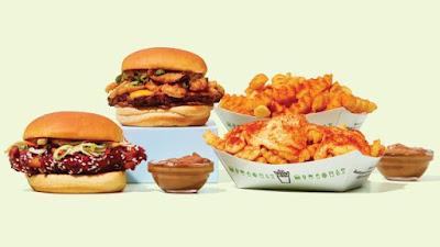 Shake Shack's Korean BBQ menu items.
