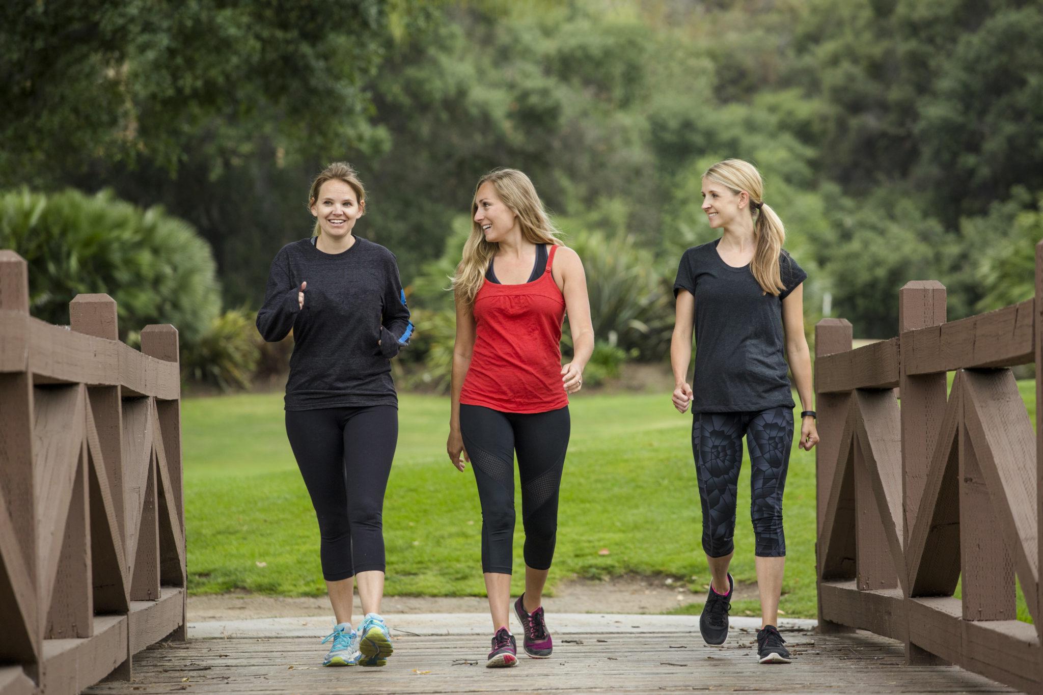 3 Friends Walking Together | Active Rest