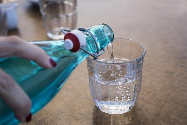 Cup of Water Being Poured | Dry January