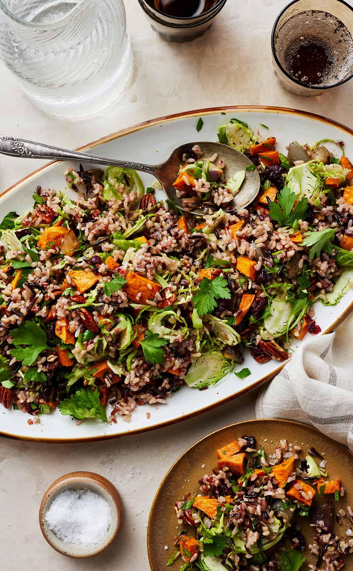 Wild rice pilaf