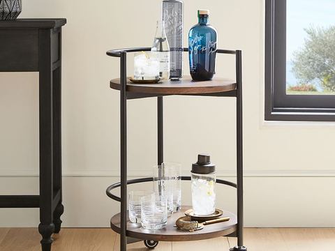 bar cart for studio