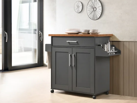 bar cart for storage