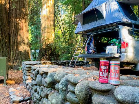 canned wine for camping