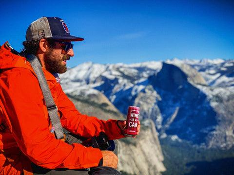 canned wine for hiking