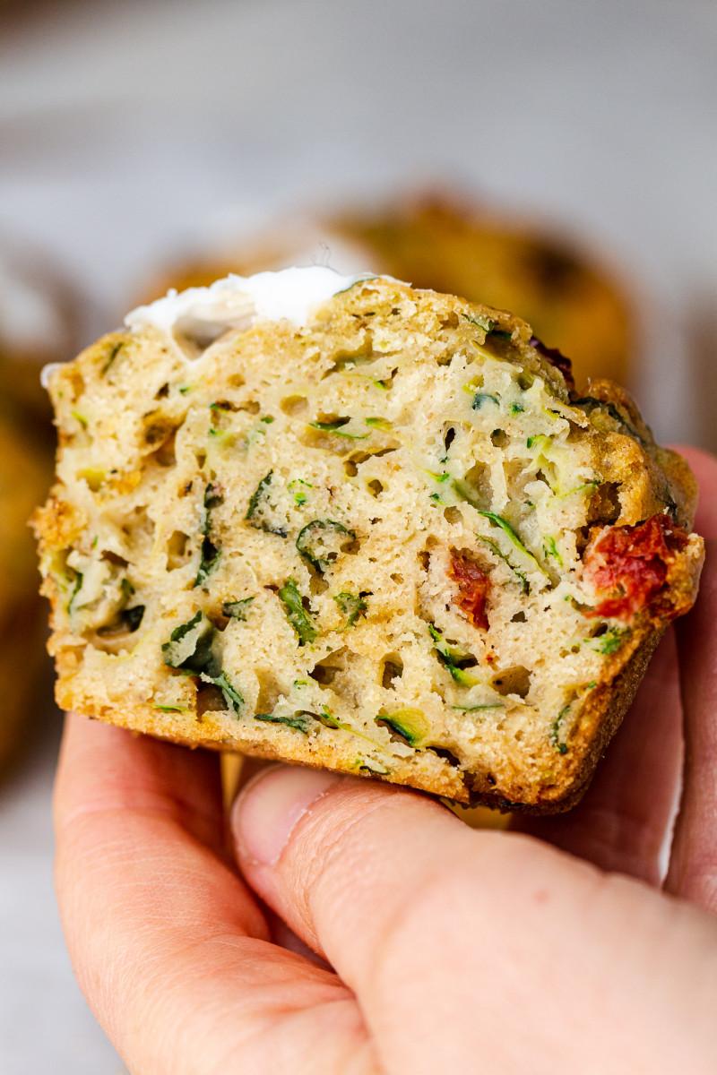 savoury vegan muffins cross