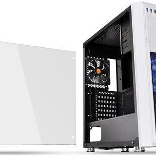 【新品未使用】PCケース　Thermaltake Versa H26 White ミドルタワー　Blu-rayドライブ&カードリーダー新品付