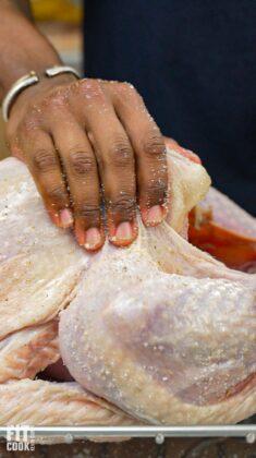 how long to dry brine turkey