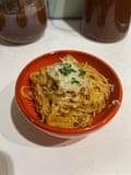 Hetty Lui McKinnon adds shiro miso to her noodles in her book To Asia with Love, which gives the sauce sweetness and depth.