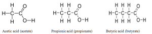 Short-chain fatty acids (SCFAs)