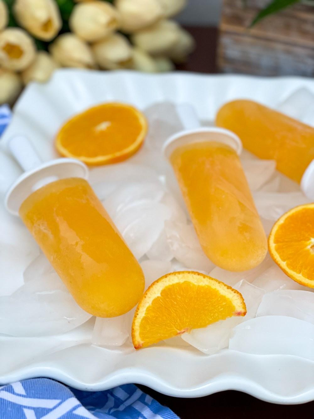 Orange Popsicles 