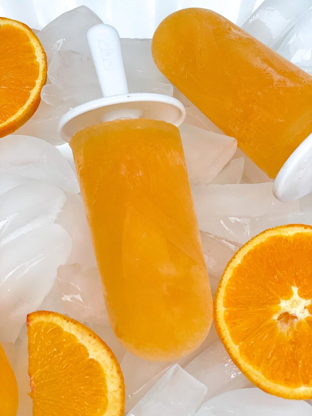 Orange Popsicles 