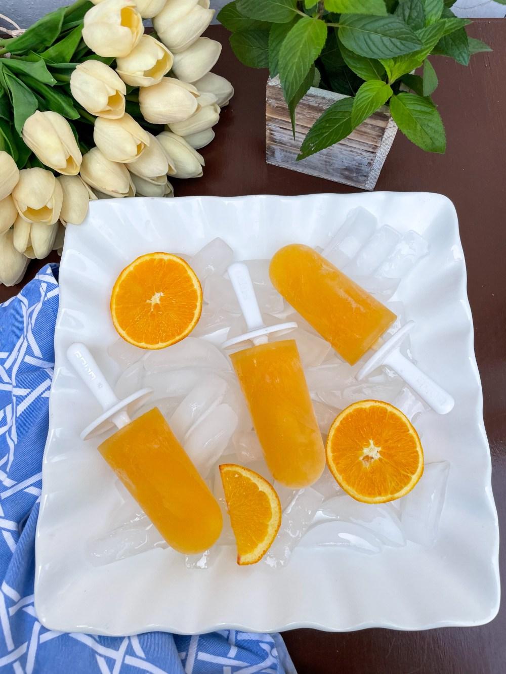 Orange Popsicles 