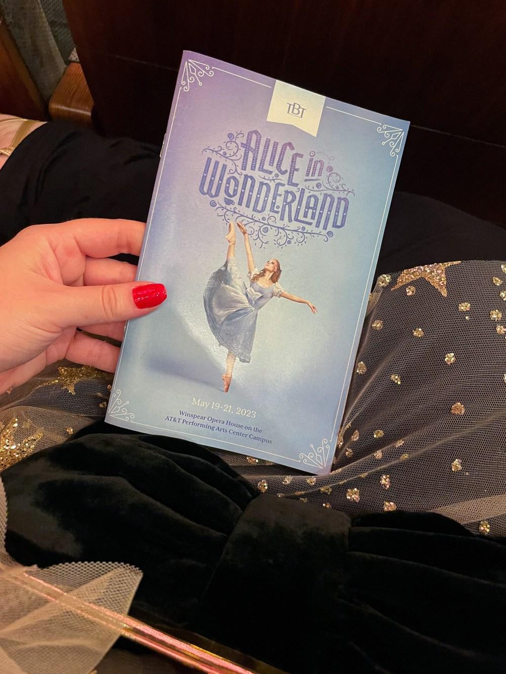 Alice in Wonderland at Texas Ballet Theater 