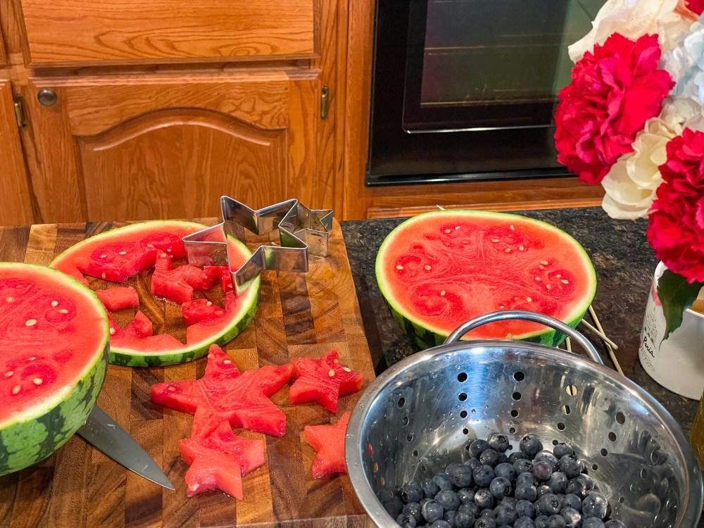 Firework Fruit Wands 4th of July